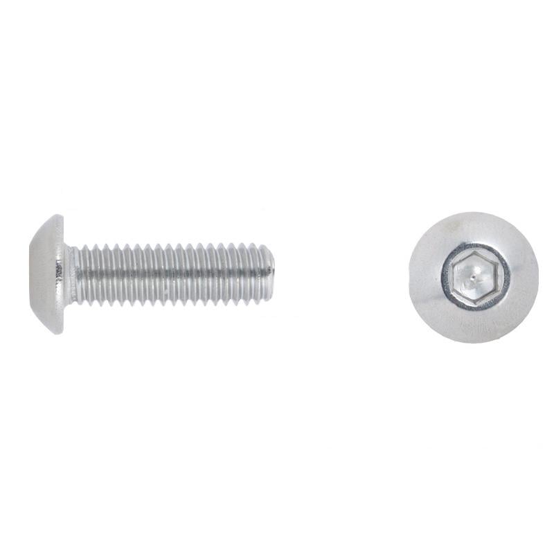 Винт ISO7380 M2x3 мм с полукруглой головкой и внутренним шестигранником из нержавеющей стали 304 - фото 3 Винт ISO7380 M2x3 мм с полукруглой головкой и внутренним шестигранником из нержавеющей стали 304 - фото 3