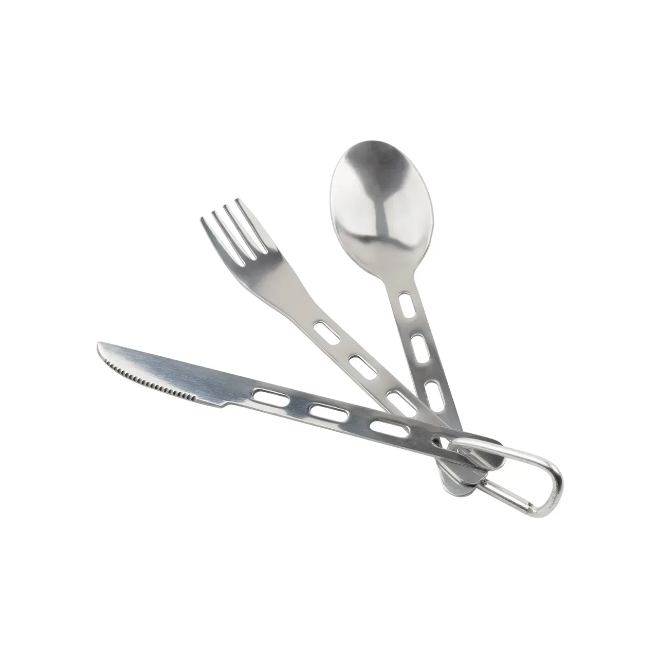 Набор туристических столовых приборов Tribe Hiker Set из нержавеющей стали (T-FC-0020-metal)