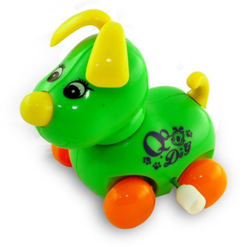 Игрушка заводная Собака на колесикаx (IE448) Игрушка заводная Собака на колесикаx (IE448)