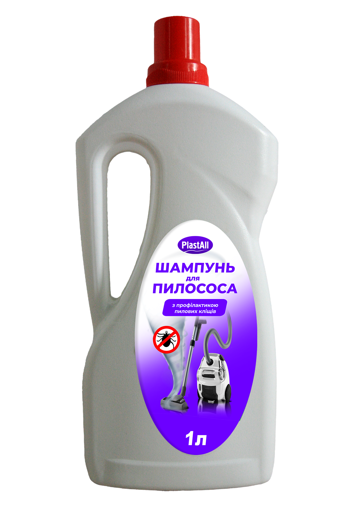 Шампунь для пылесоса Plastall 1:10 с антистатиком и профилактикой пылевых клещей 1л (1100120187)