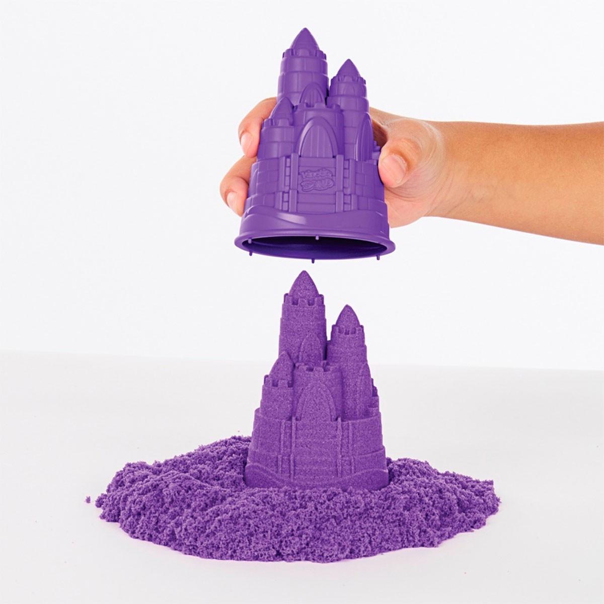 Набір піску для дитячої творчості Kinetic Sand V2 Замок з піску (71402-ks) - фото 5