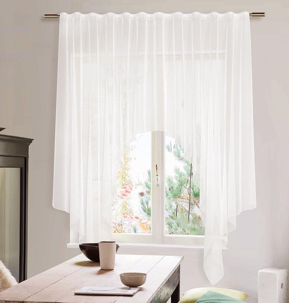 Тюль арка Стелла 200х170 см 1 шт. вуаль Молочний (8839-Stella) Тюль арка Стелла 200х170 см 1 шт. вуаль Молочний (8839-Stella)