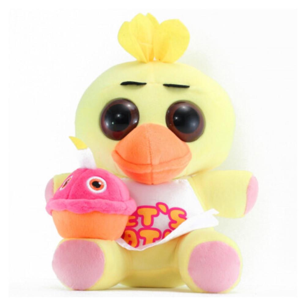 Игрушка мягкая плюшевая Five Nights At Freddy's Утка Чика Аниматроники 5 ночей 25 см