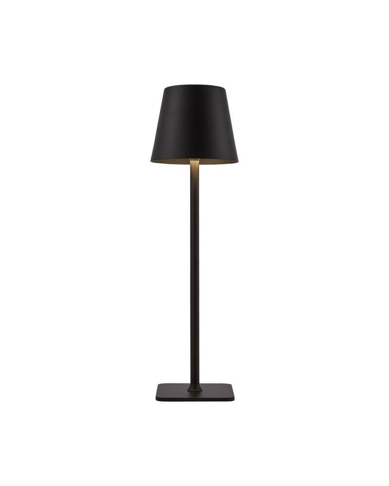 Настільна лампа з акумулятором Italux TB-2821-BK Atlis Led 1x5W 3000-6500K 300Lm IP54 Чорний (26158377)