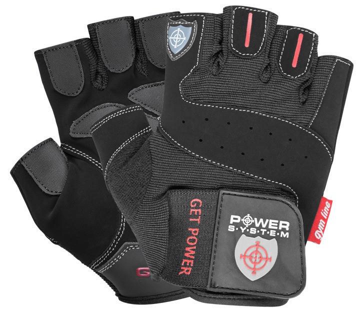 Рукавички для фітнесу Power System PS-2550 Get Power S Black (3019792863) Рукавички для фітнесу Power System PS-2550 Get Power S Black (3019792863)