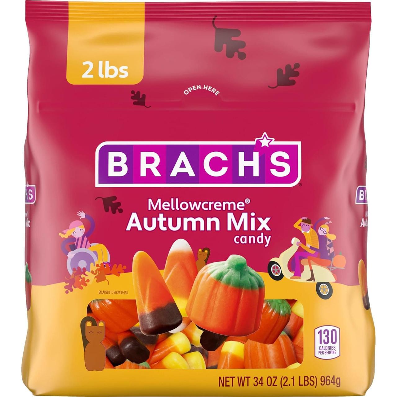 Цукерки Brach's Mellowcreme Autumn Mix Halloween Candy 964 г (2794456558)