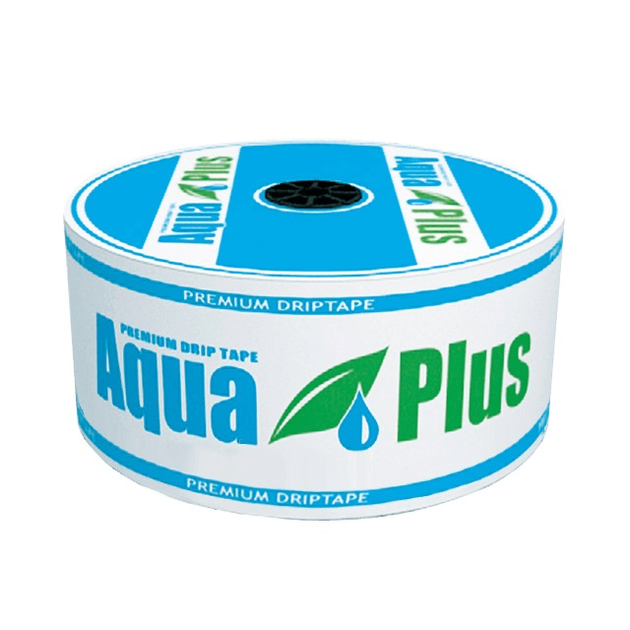 Стрічка крапельна AQUAPLUS 8 mil щілинна 20 см 1 л/год 100 м