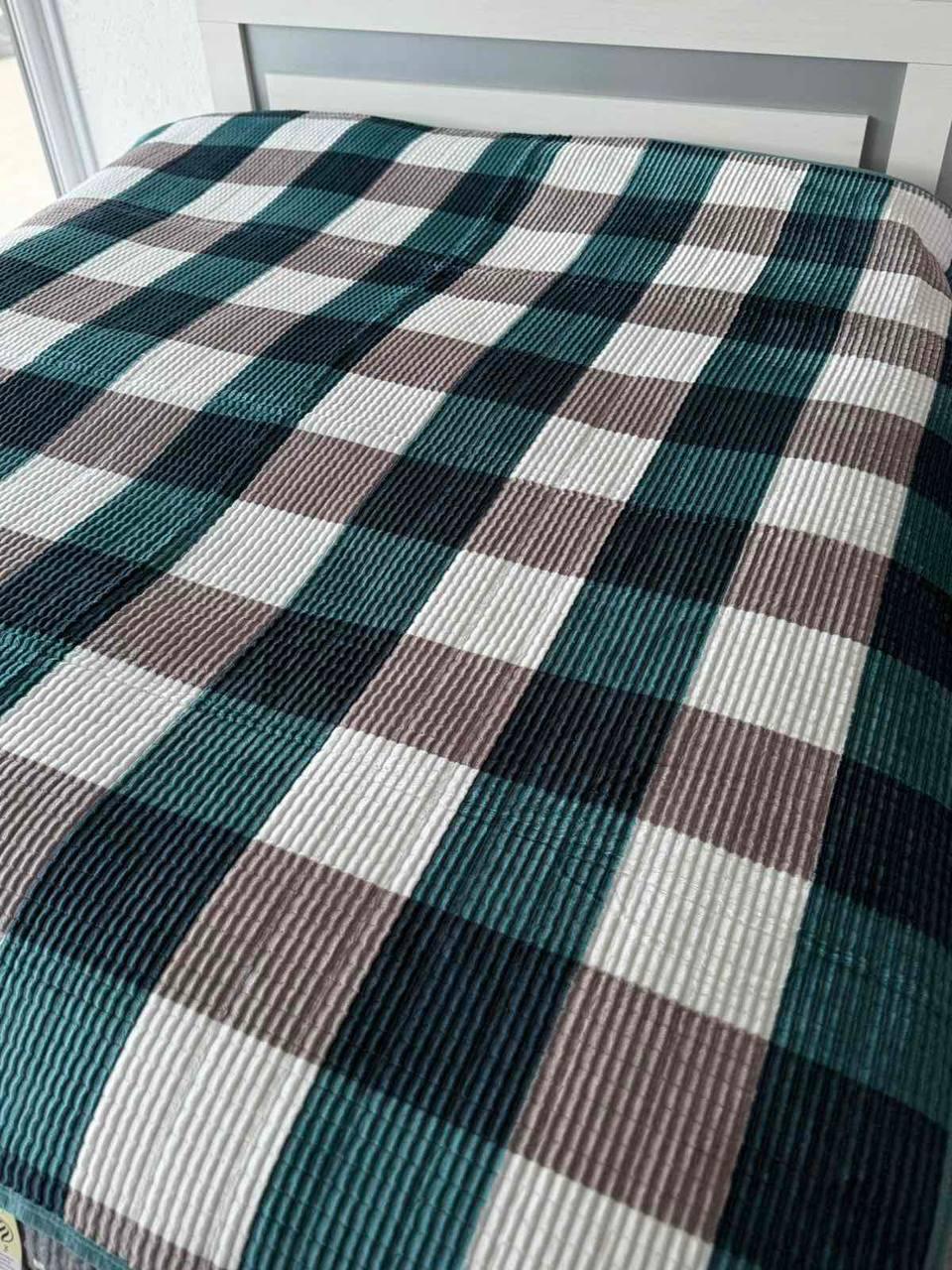 Покрывало велюровое 200х230 см Зеленый (Д-al-klit-003) - фото 1 Покрывало велюровое 200х230 см Зеленый (Д-al-klit-003) - фото 1