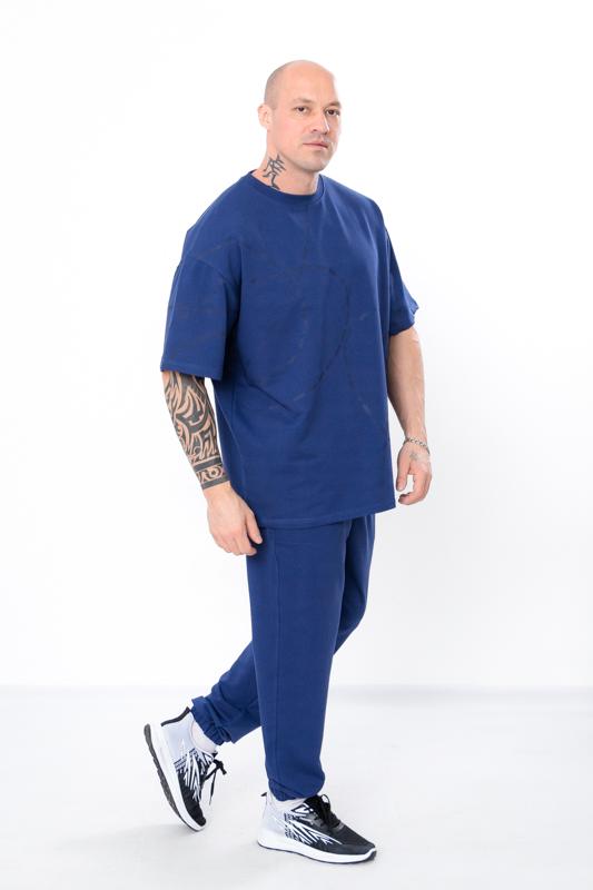 Комплект чоловічий футболка та штани Носи Своє р. 44 Синій (8407-057-33-v5) - фото 2 Комплект чоловічий футболка та штани Носи Своє р. 44 Синій (8407-057-33-v5) - фото 2