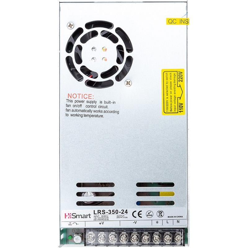 Блок живлення HiSmart 24V 14,6A 350W