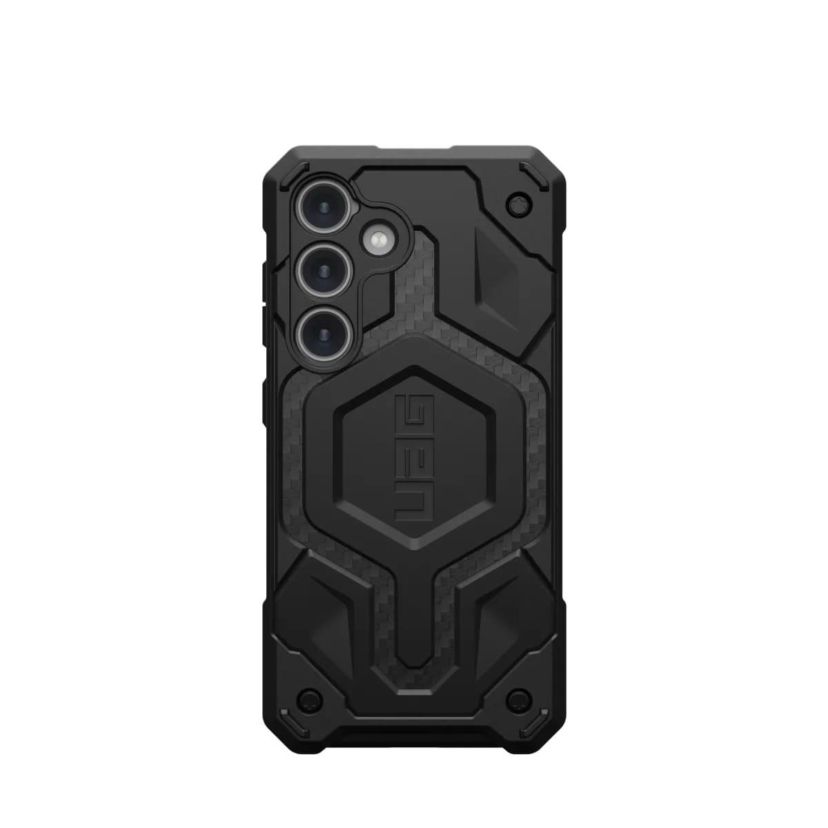 Чохол накладка для телефону UAG Monarch Samsung Galaxy S24 Black Carbon