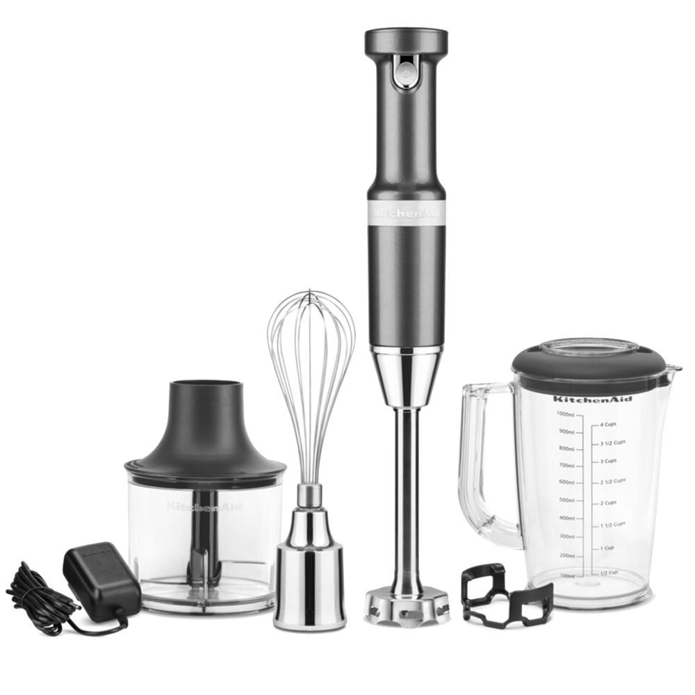 Блендер занурювальний KitchenAid Artisan бездротовий (5KHBBV83EMS)