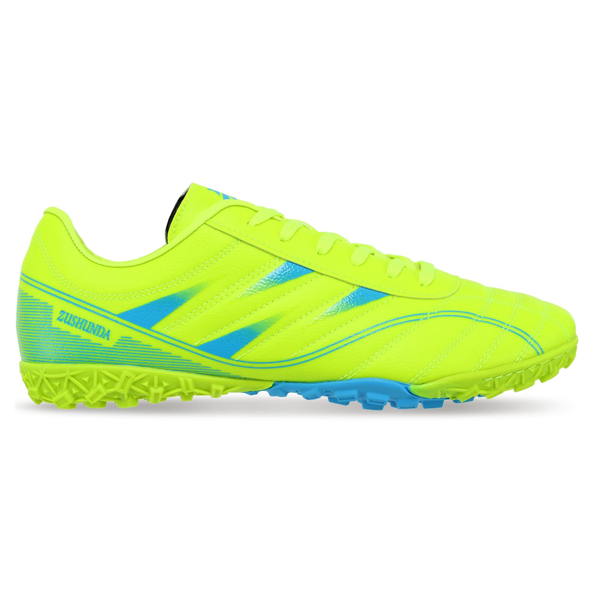 Сороконожки футбольные ZUSHUNDA р. 44 Салатовый/Голубой (OB-2023-1)