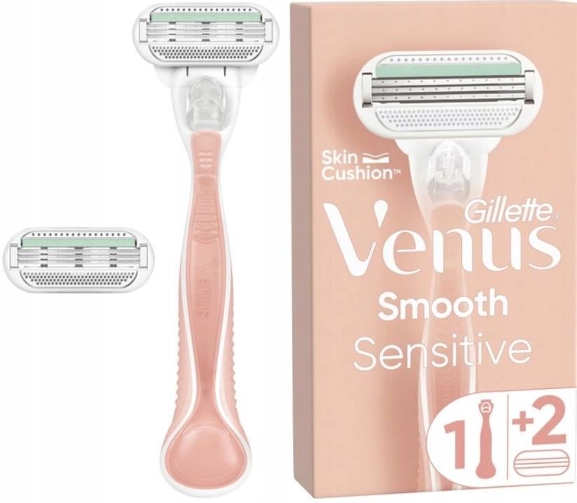 Бритва Venus Smooth Sensitive 2 змінні касети (7702018575350)