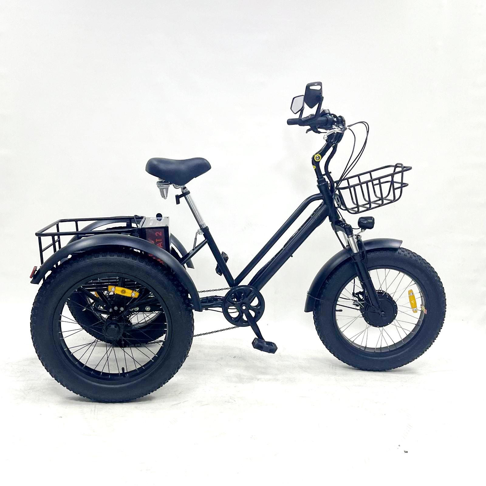 Електровелосипед триколісний Tiras City FAT2 2020 48 V/500 W 27 Ah - фото 9 Електровелосипед триколісний Tiras City FAT2 2020 48 V/500 W 27 Ah - фото 9