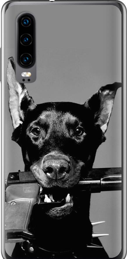 Чехол на Huawei P30 Доберман (2745u-1622-42517) Чехол на Huawei P30 Доберман (2745u-1622-42517)