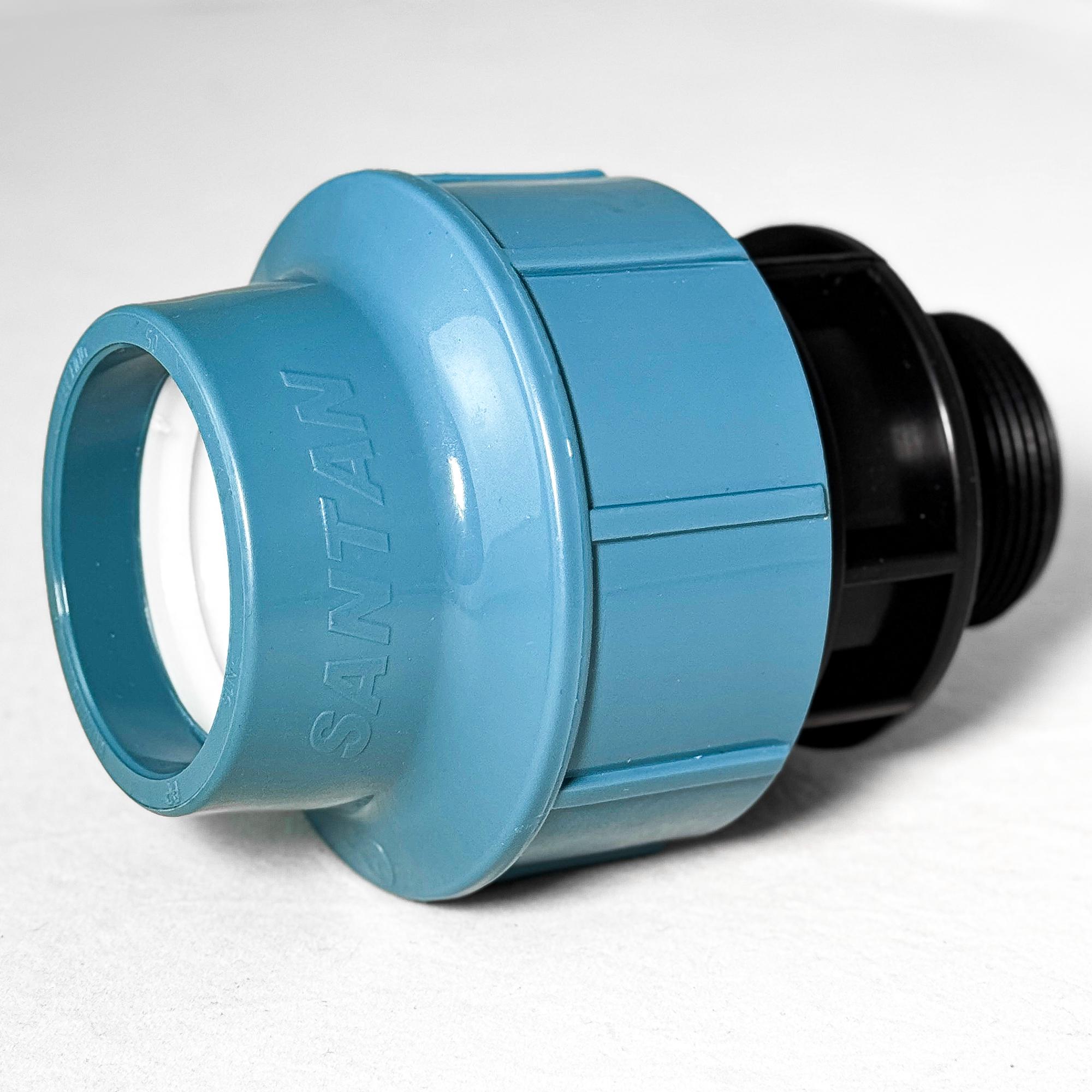 Муфта зажимная SANTAN с наружной резьбой 40 мм х 1" (323528) - фото 5 Муфта зажимная SANTAN с наружной резьбой 40 мм х 1" (323528) - фото 5