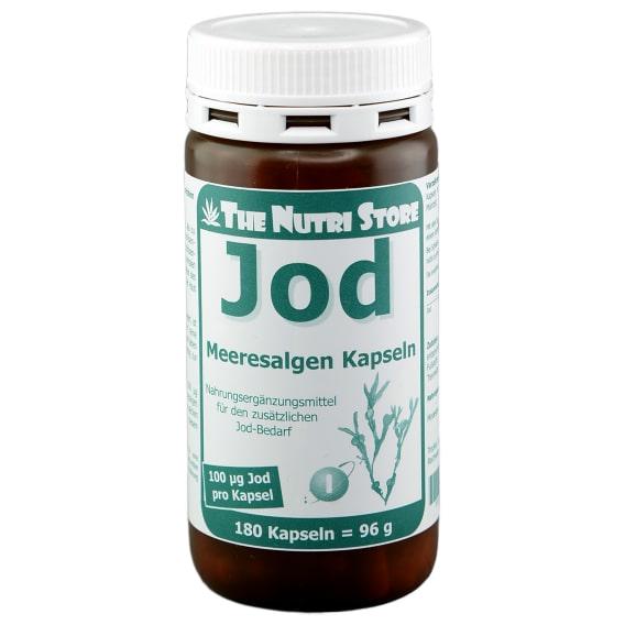 Микроэлемент Йод The Nutri Store Iodine From Seaweed 180 Caps (ФР-00000001)