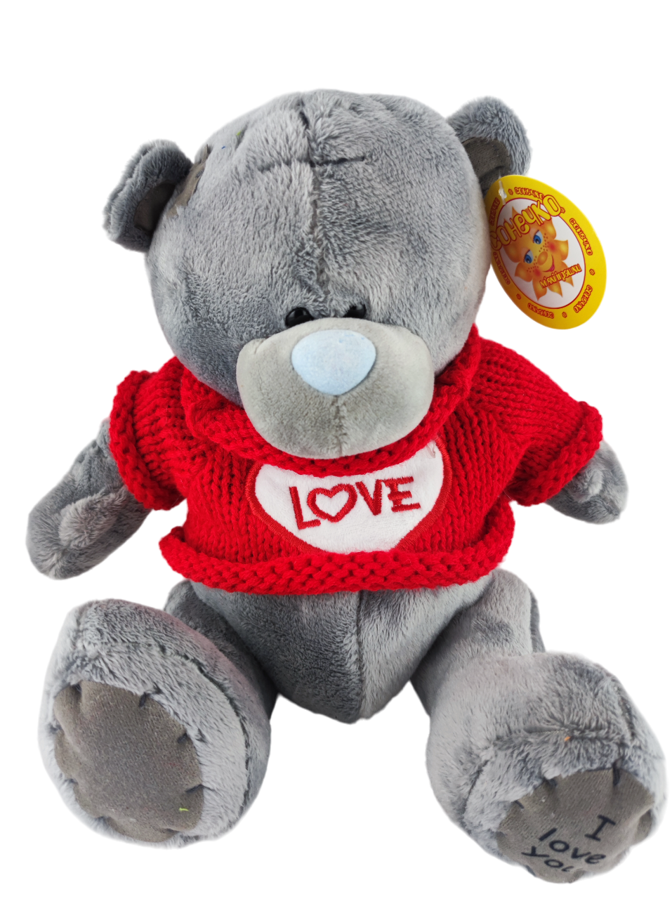 Мягкая игрушка Мишка Тедди в красном свитере 25 см (000033) Мягкая игрушка Мишка Тедди в красном свитере 25 см (000033)