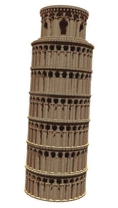 3D Пазл картонний Cartonic Пізанська вежа (CARTPISA)