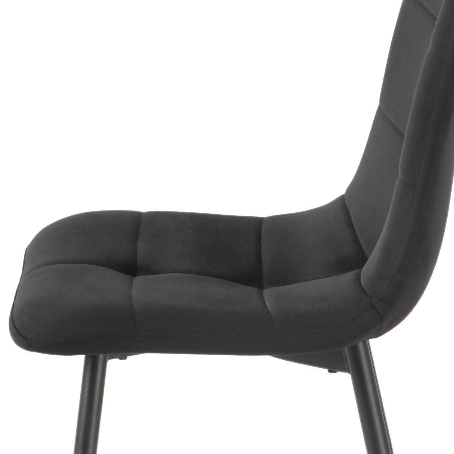 Стул кухонный Intarsio Neo Черный/Черный - фото 6 Стул кухонный Intarsio Neo Черный/Черный - фото 6