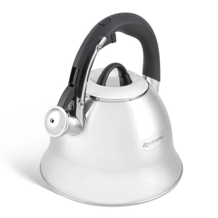 Чайник зі свистком для індукційної плити Edenberg EB-1977 з нержавіючої сталі 3 л (2530556628) - фото 7 Чайник зі свистком для індукційної плити Edenberg EB-1977 з нержавіючої сталі 3 л (2530556628) - фото 7