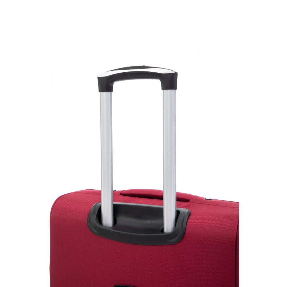 Валіза Bonro Tourist велика на 4 колесах Вишневий (10132802) - фото 7