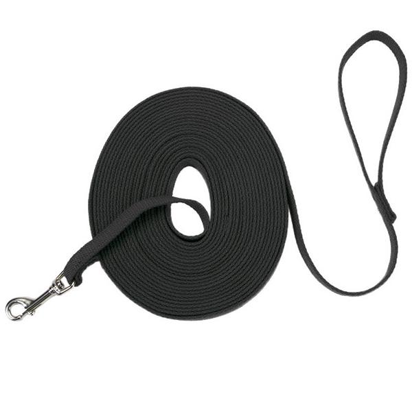 Поводок для собак Coastal Cotton Web Training Leash 1х900 см Черный (76484044083)