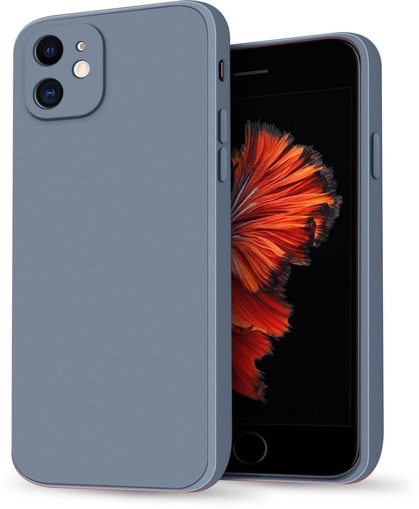 Силиконовый чехол HardCorner iPhone 11 (с микрофиброй) Gray Blue (35396-6D)