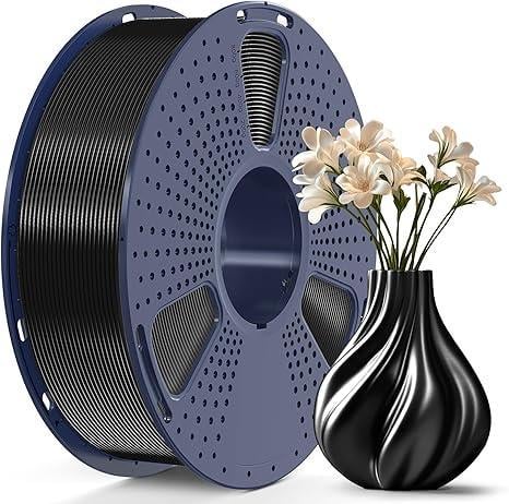 Пластик SUNLU TPU SILK Classic Spool 1,75 мм 1 кг Черный Пластик SUNLU TPU SILK Classic Spool 1,75 мм 1 кг Черный