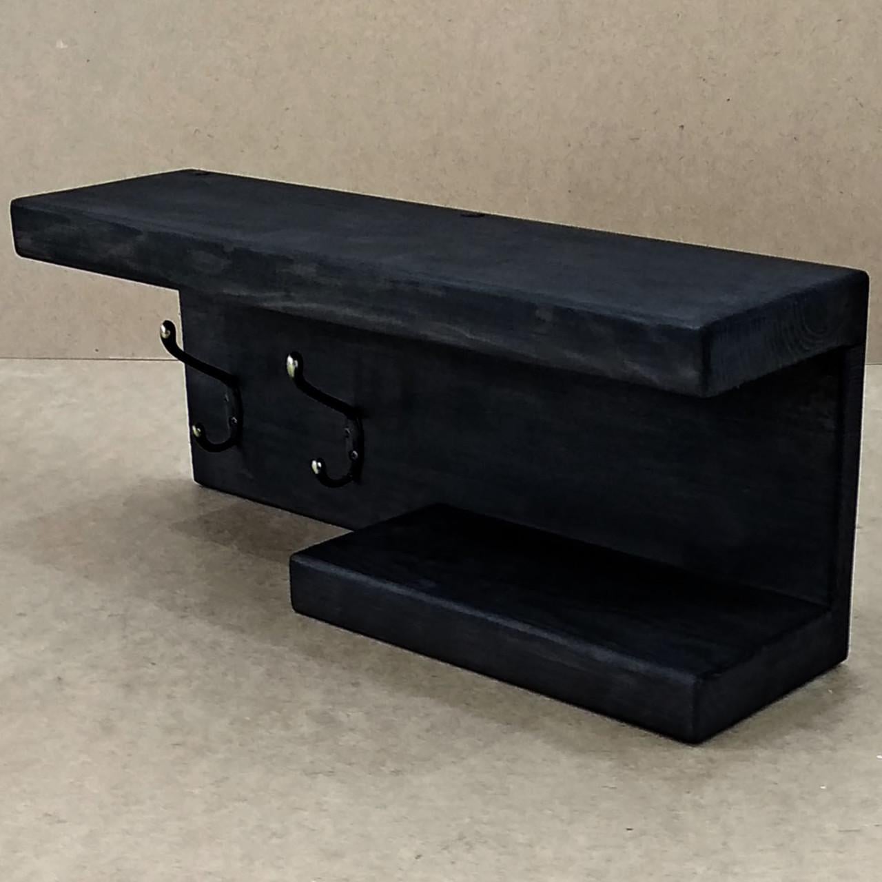 Полка для ванной из дерева Бонн Венге (ВНП/000812) Полка для ванной из дерева Бонн Венге (ВНП/000812)