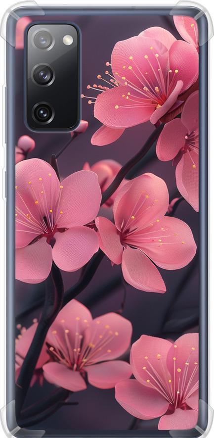 Чохол на Samsung Galaxy S20 FE G780F Пурпурова сакура (6075sp-2075-42517)