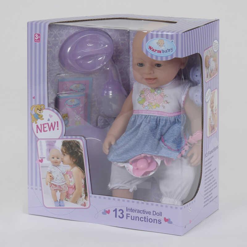 Пупс Huada Toys 13 функций в коробке WZJ 030-530 (8/2)