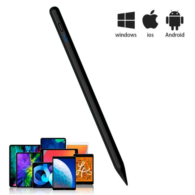 Стилус универсальный Android iOS Windows Черный (А000052-4) - фото 7 Стилус универсальный Android iOS Windows Черный (А000052-4) - фото 7