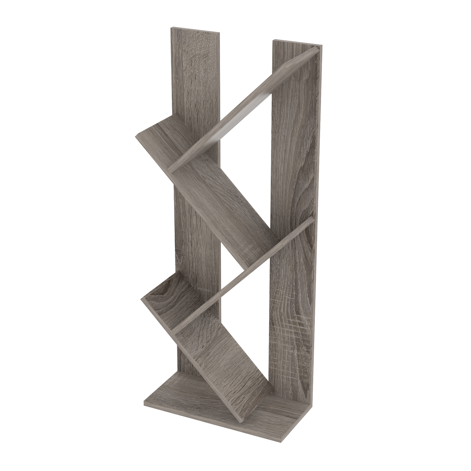 Стеллаж для книг и журналов ПК-1 440х216х1070 мм Дуб Сонома Трюфель