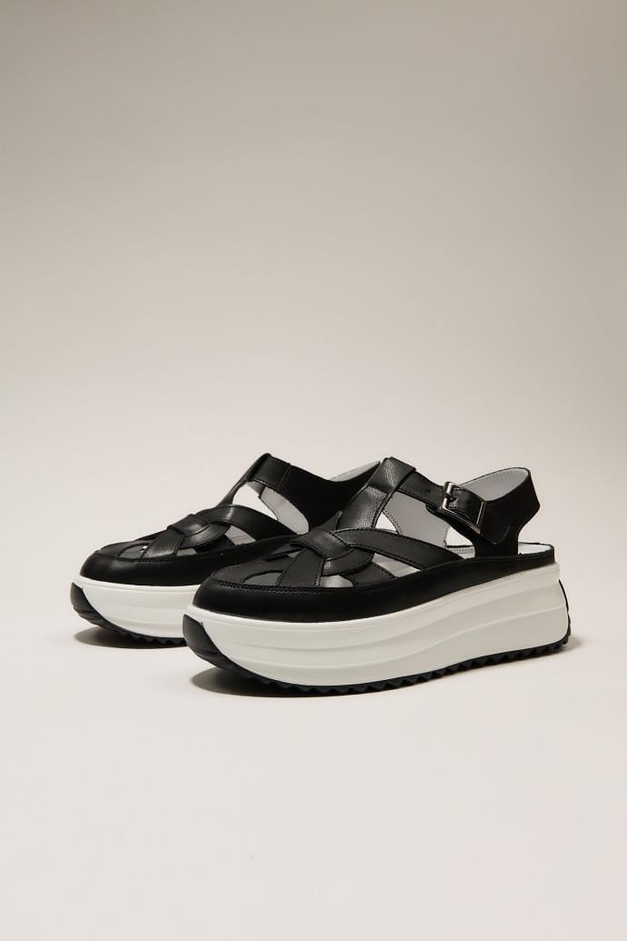 Сандалии женские ALLSY на платформе р. 36 Черный (195313)