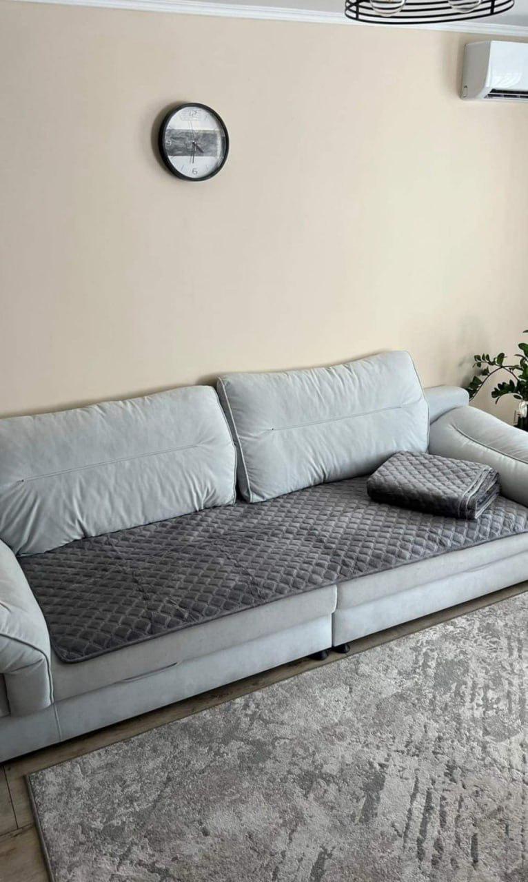 Комплект дивандек 3в1 Графітовий