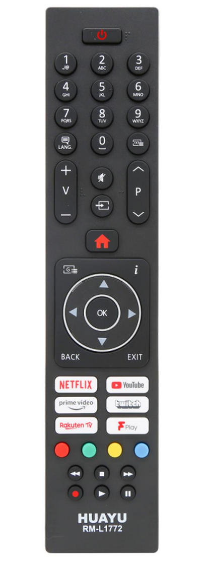 Универсальный пульт для телевизора VESTEL RM-L1772 (3237)