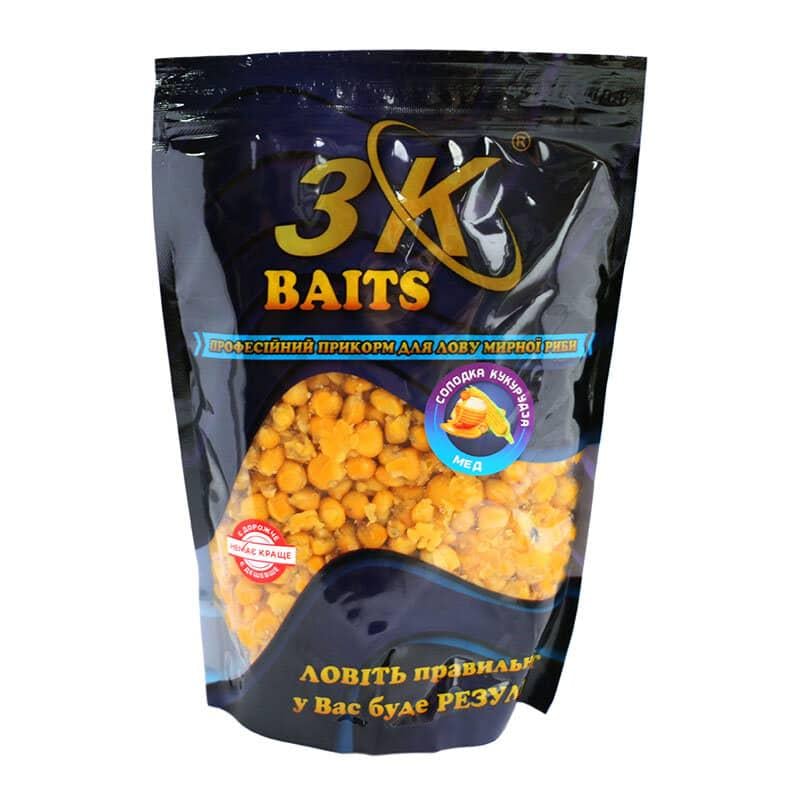 Прикорм 3KBaits Солодка кукурудза Мед 800 г (3KB1114)