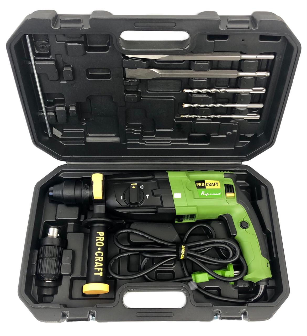 Перфоратор ProCraft BH1400DFR (13480623) - фото 3 Перфоратор ProCraft BH1400DFR (13480623) - фото 3