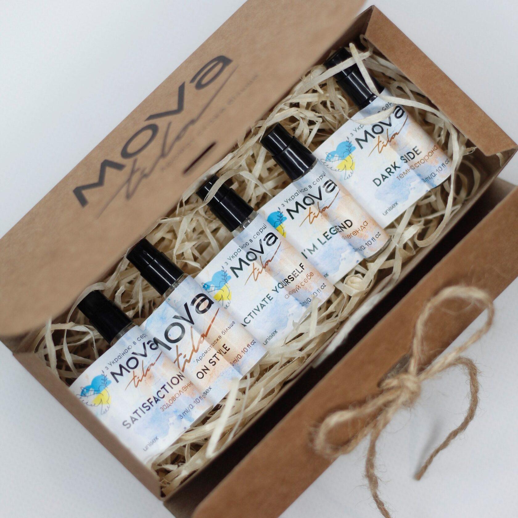 Набір парфумів MoVa Tila Свіжий тестери 5 шт. (10035)