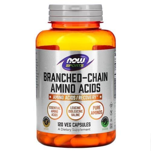 Добавка NOW Sports BCAA Branched-Chain Amino Acid 120 Capsules (NOW-00053) Добавка NOW Sports BCAA Branched-Chain Amino Acid 120 Capsules (NOW-00053)