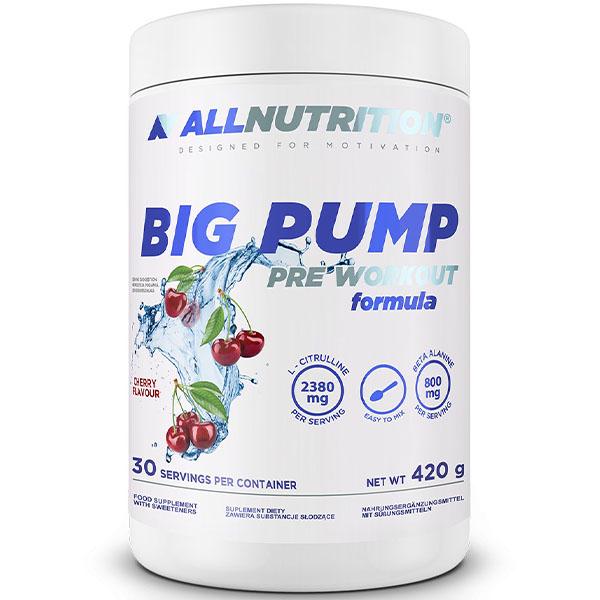 Предтренировочный комплекс AllNutrition Big Pump Cherry 420 г/30 порций (28351735)