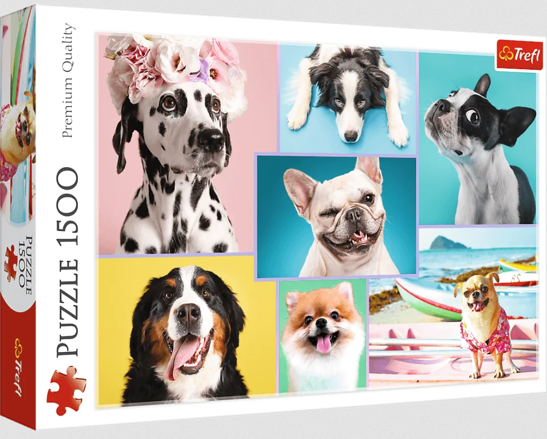 Пазл Trefl Милі собачки 1500 ел.