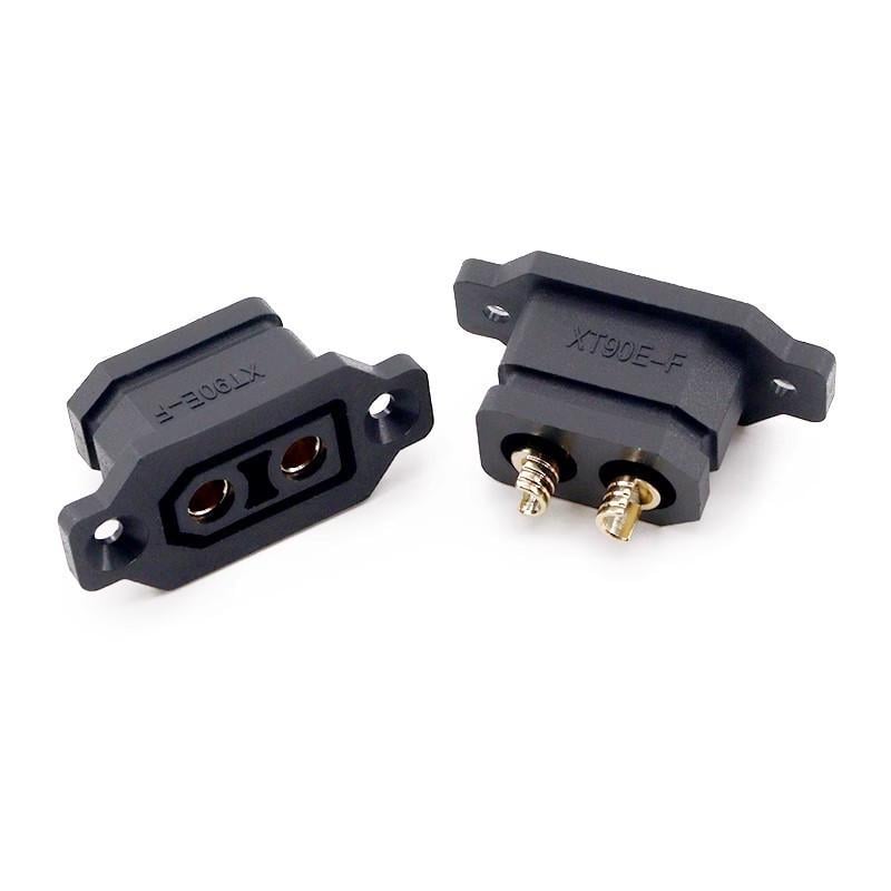 Конектор Amass XT90E мама для акумулятора з фіксованим гніздом (2746134279) - фото 2 Конектор Amass XT90E мама для акумулятора з фіксованим гніздом (2746134279) - фото 2