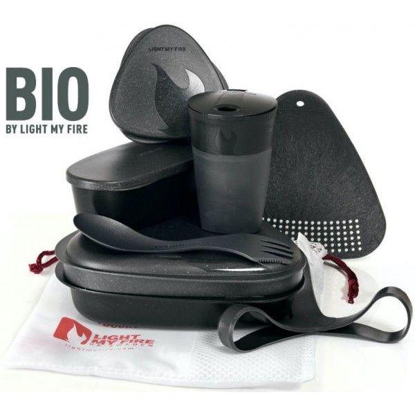 Набор посуды Light My Fire MealKit BIO 8 pcs Black (1033-LMF 2413611010)