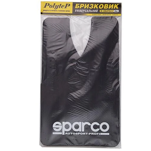Брызговики Sport Master SPARCO универсальные резиновые 2 шт. XL 230x375 мм (00000061645)