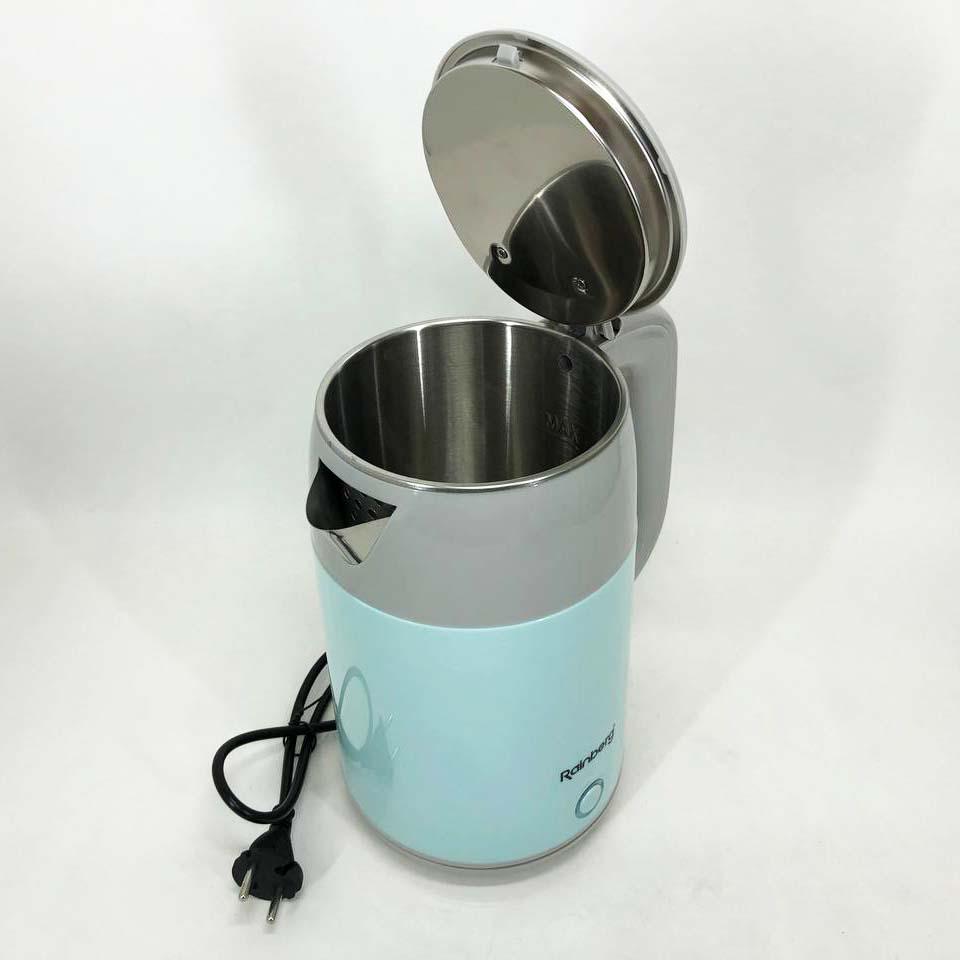 Електрочайник Rainberg RB-2244 2000 Вт 2 л Блакитний (322868) - фото 6 Електрочайник Rainberg RB-2244 2000 Вт 2 л Блакитний (322868) - фото 6