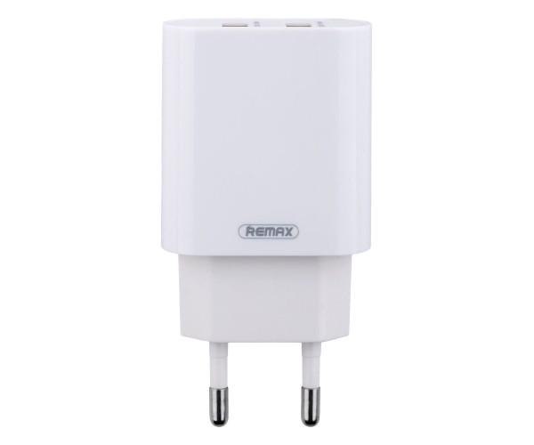 Устройство зарядное сетевое Remax RP-U35 2USB cable Lightning White