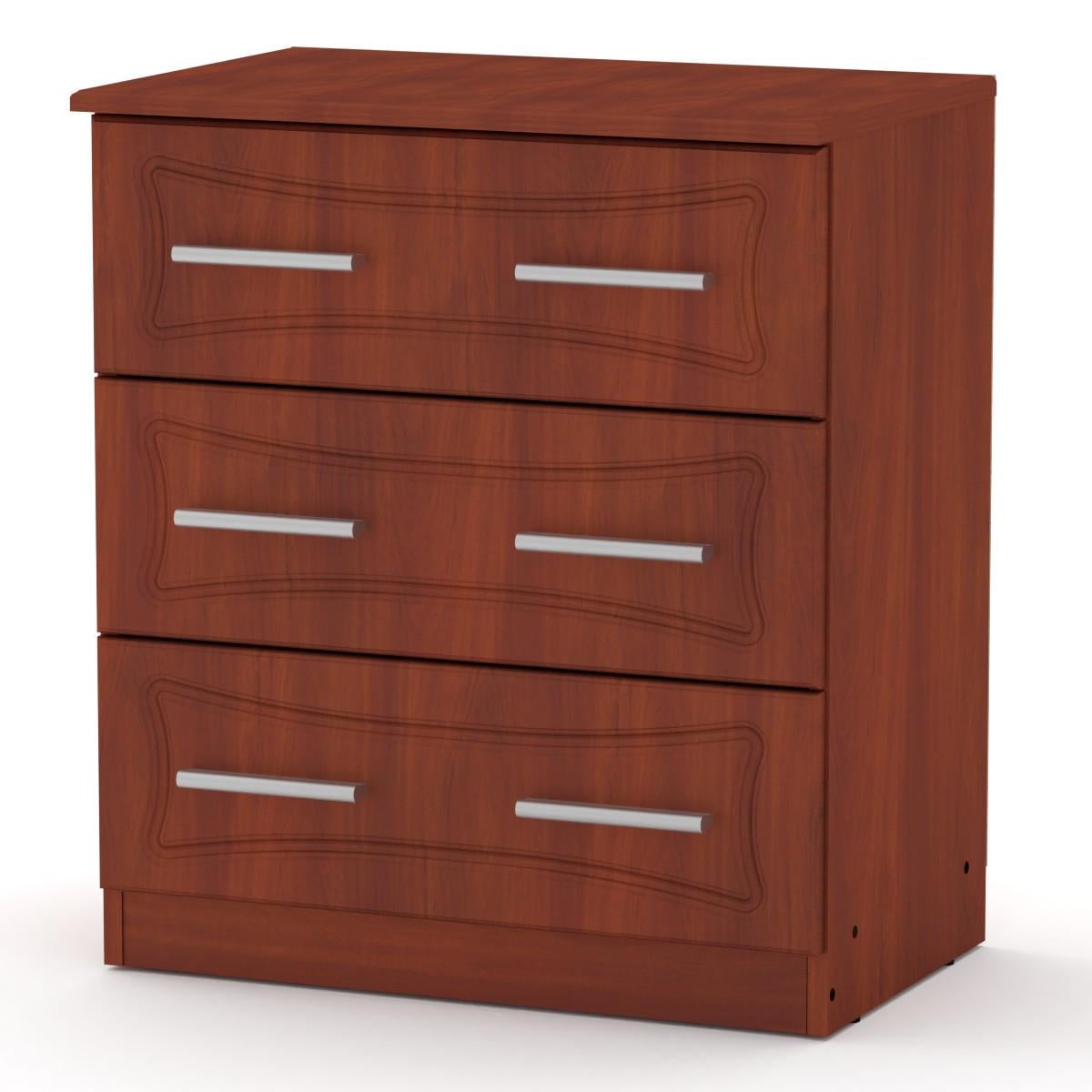 Комод для вещей Компанит 3А МДФ Яблоня